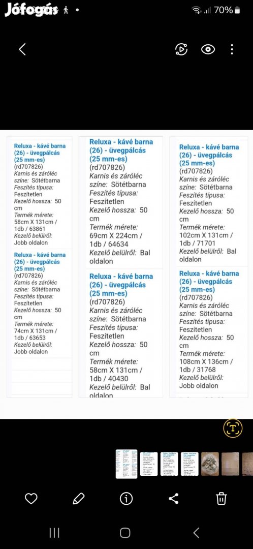 Reluxa- fényvédő. árnyékoló