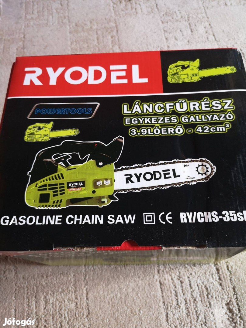 'Ryodel ry/chs-35spro'  egykezes benzines gallyazó láncfűrész 