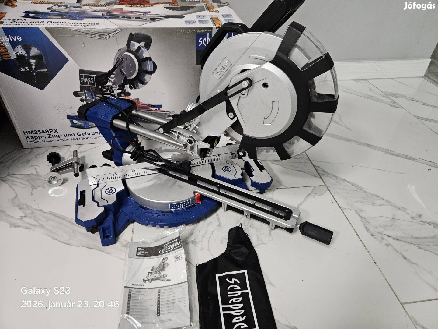 Scheppach HM254SPX gérvágó