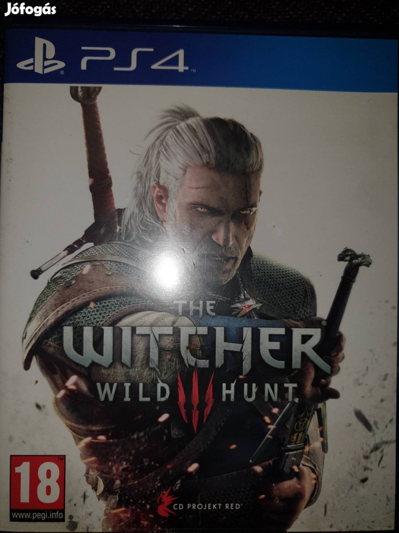 Sony Playstation ps4 Witcher Wild Hunt magyar feliratos játék