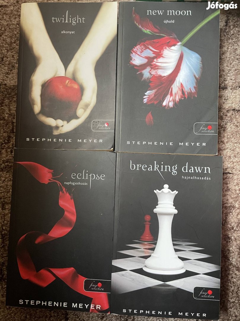 Stephenie Meyer: Twilight sárga 1-4.