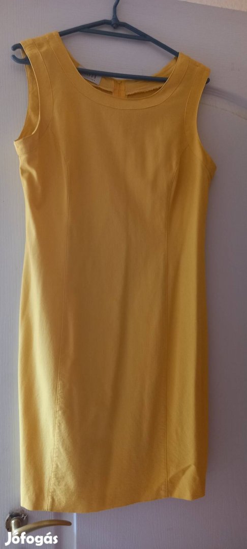 "Taifun"  csinos, szép sárga nyári ruha  38-as. 
