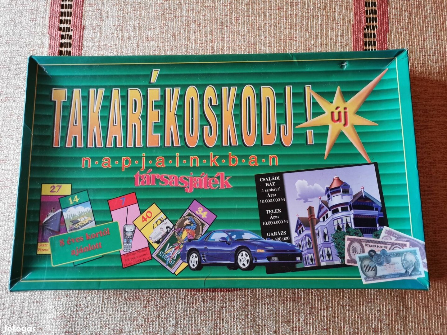 "Takarékoskodj napjainkban" társasjáték