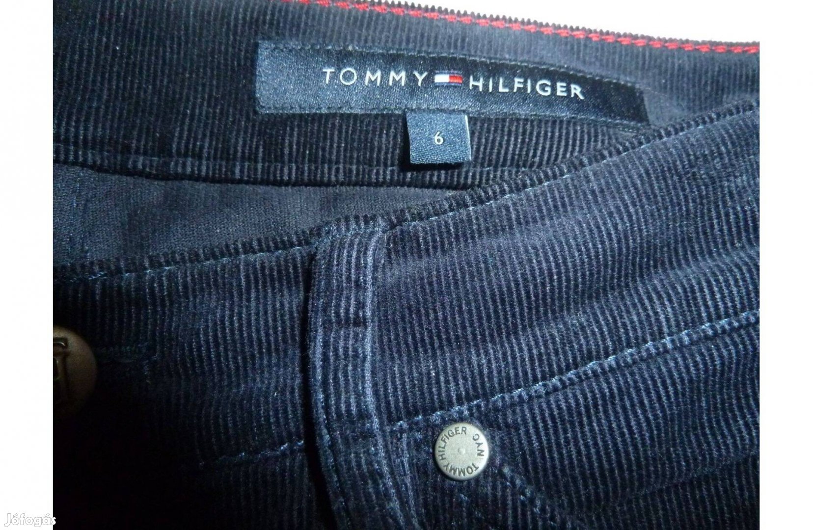 "Tommy Hilfiger" Lány Vékonykord Nadrág M-es!