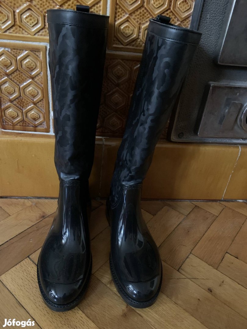 Tommy Hilfiger szőrmés gumicsizma 37 