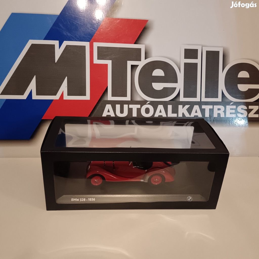 (ÚJ EREDETI) BMW Miniatűr 328, 1:18 Modell