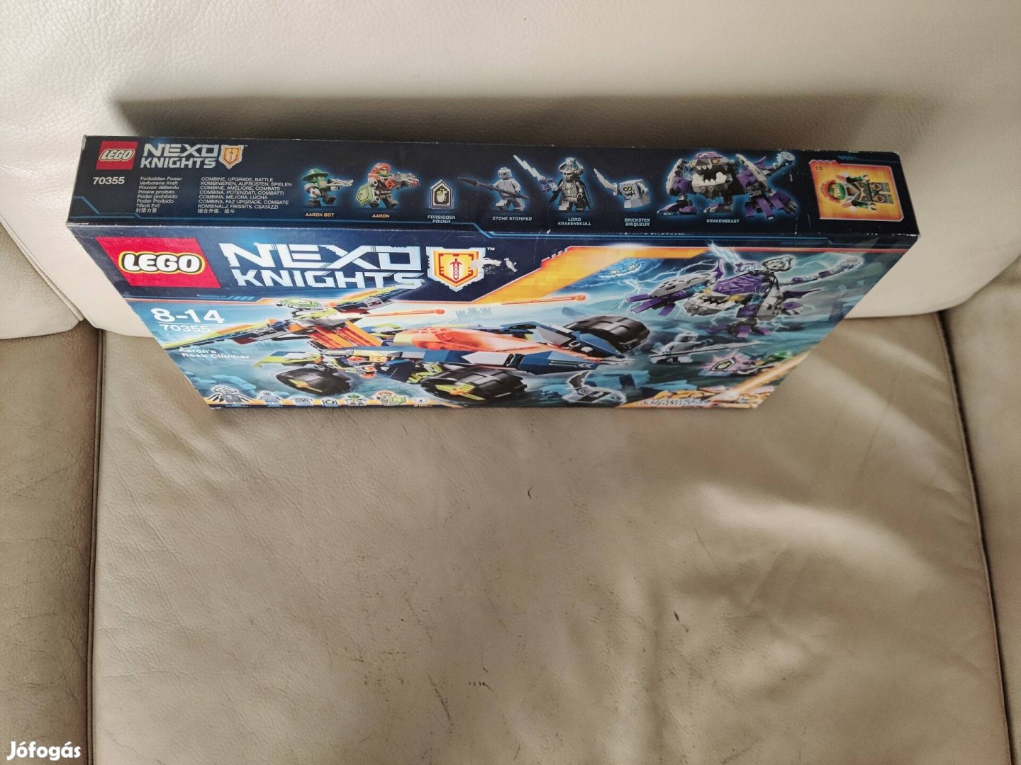 Új Bontatlan LEGO Nexo Knights - Aaron sziklamászója (70355)