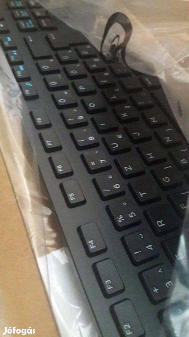 _Új Dell vezetékes billentyűzet usb multimedia keyboard KB216 fekete