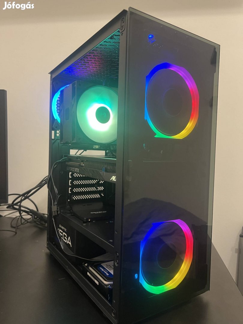 Új Garanciális Gamer Ryzen 7 5800X Rtx 5060 dobozos