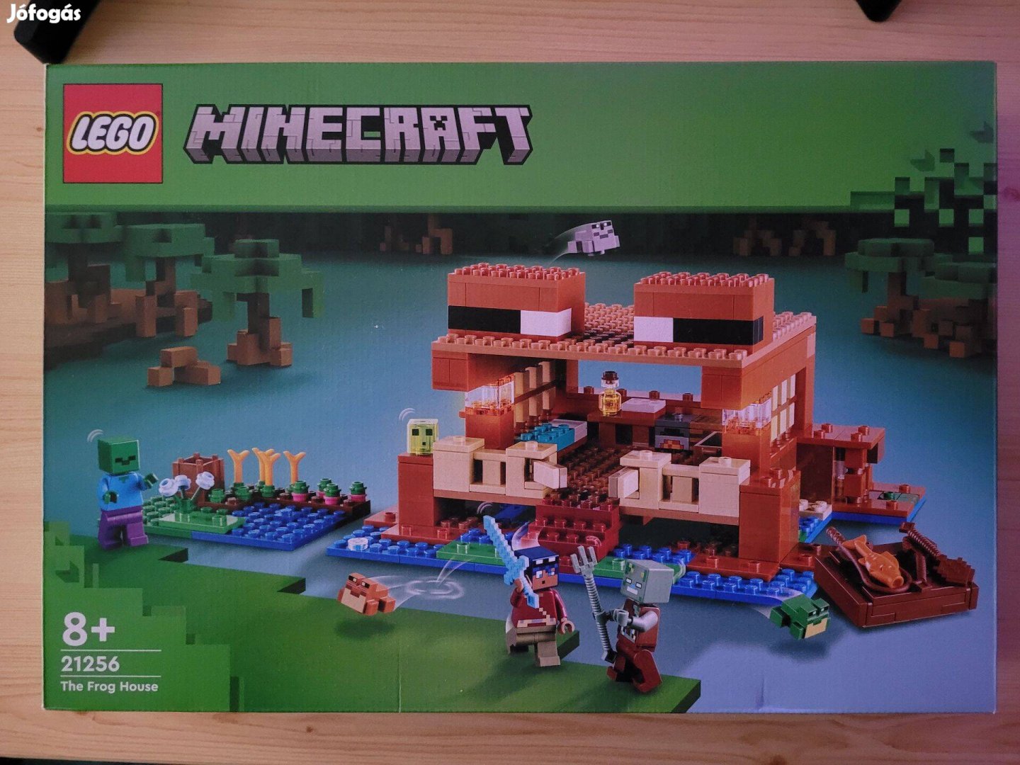 (Új, Bontatlan) (21256) LEGO Minecraft: A békaház