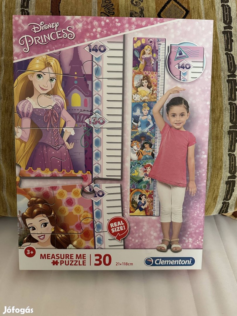 Új ,Disney hercegnős magasságmérő 30-140cm.