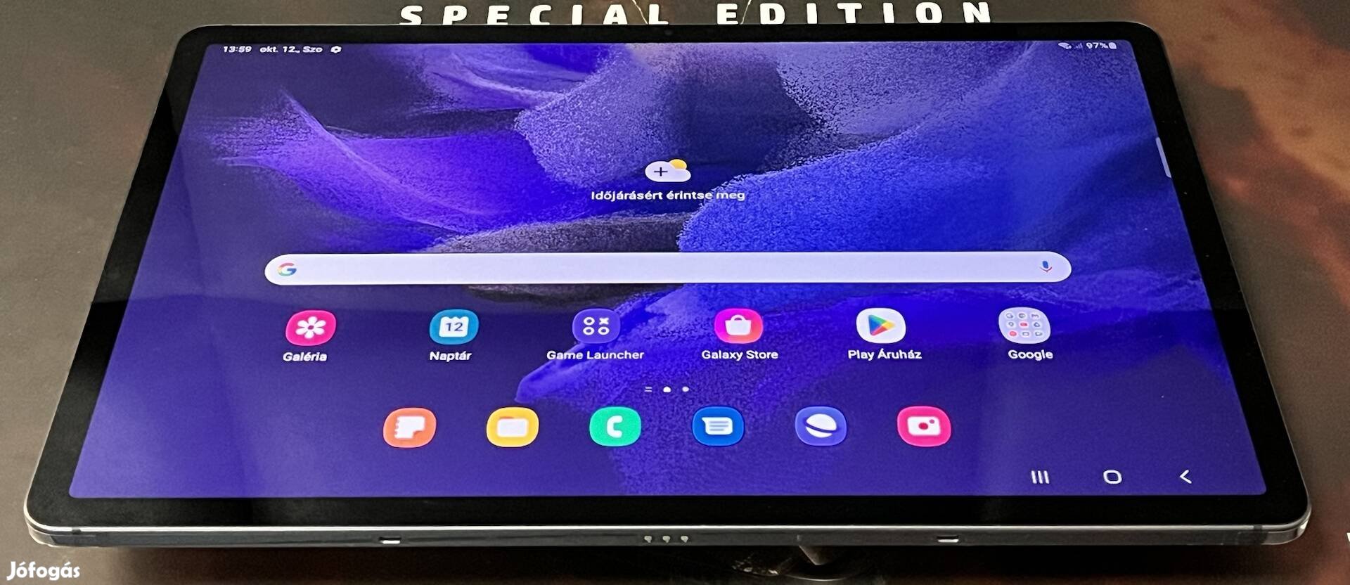 |Ujszeru Samsung Tab S7 FE 5G|Fuggetlen|Hibatlan|S-Pen