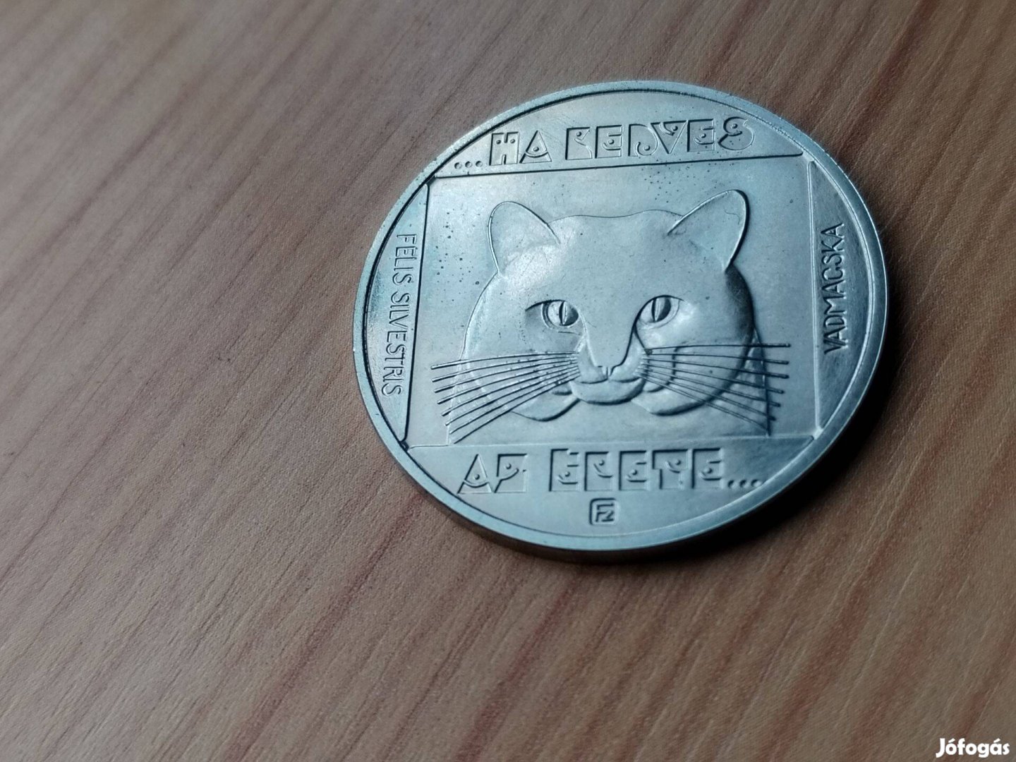 Vadmacska 1985-ös 100 Forintos