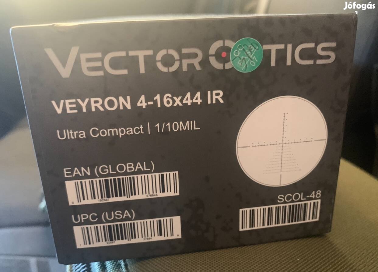 Vector Veyron 4-16x44 SFP IR