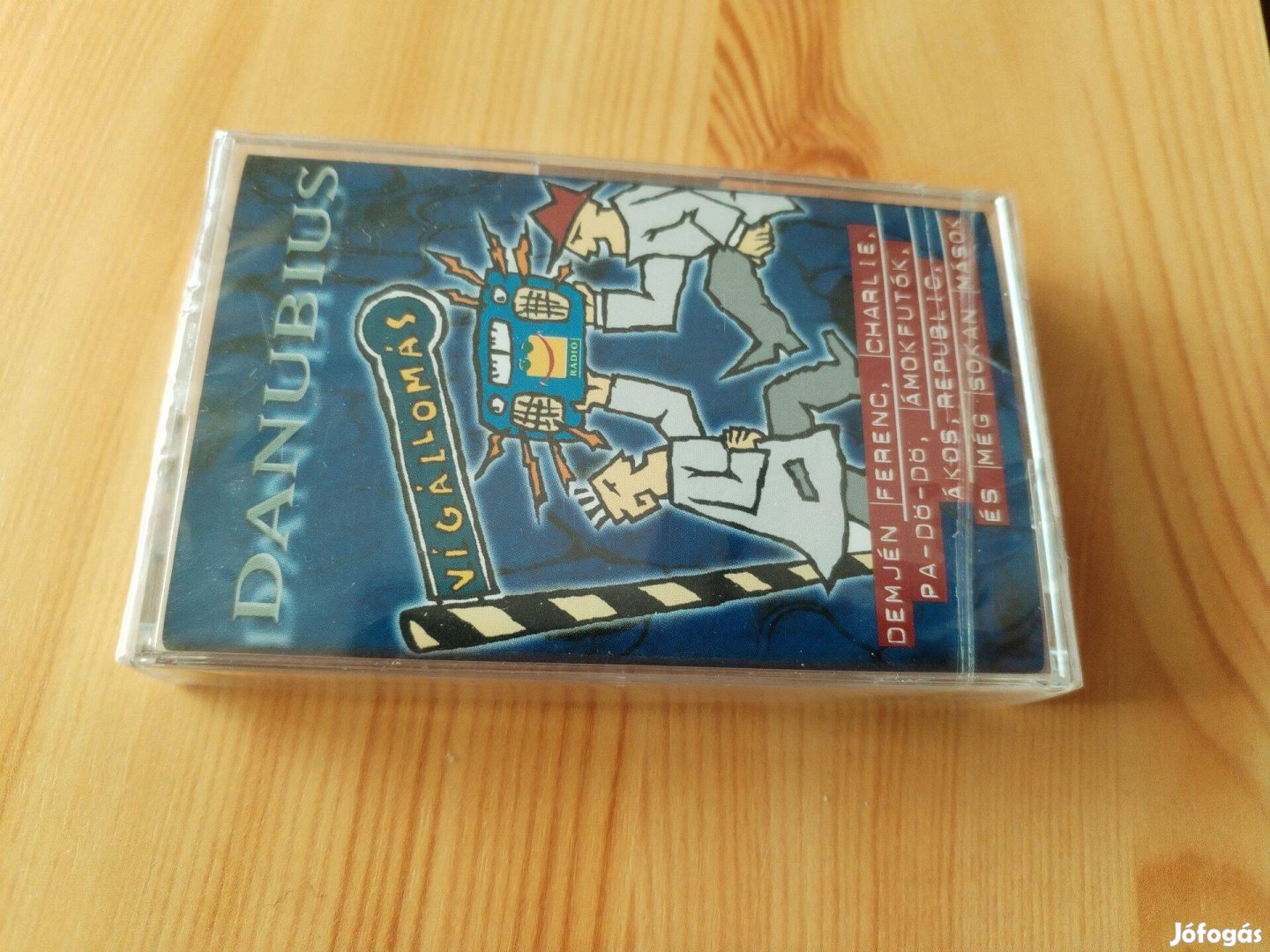 Vígállomás Danuvius album Bontatlan magnó kazettán