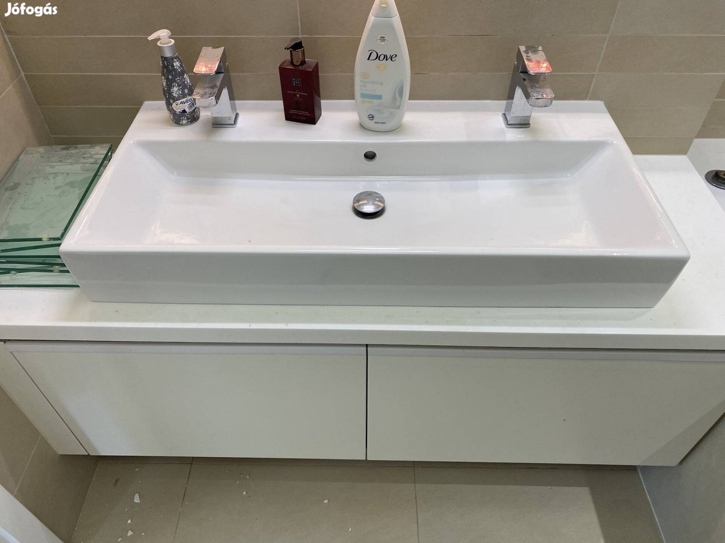 Villeroy & Boch mosdótál 100x47 cm négyszögletes klasszikus