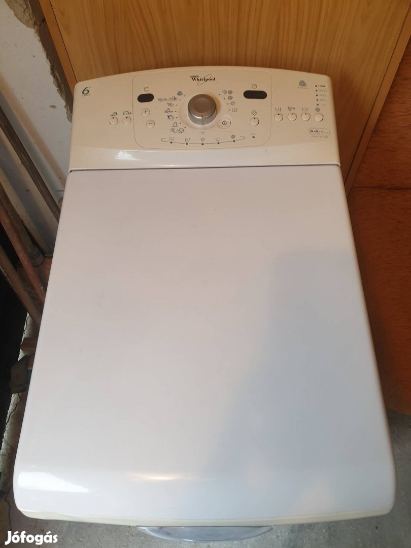 Whirlpool 5kg 1200c felültöltős mosógép!