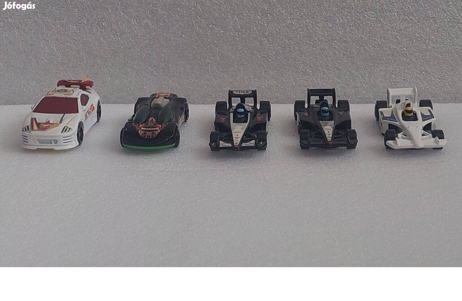 . 5db Hot Wheels F1 formula 1 verseny autó kocsi jármű