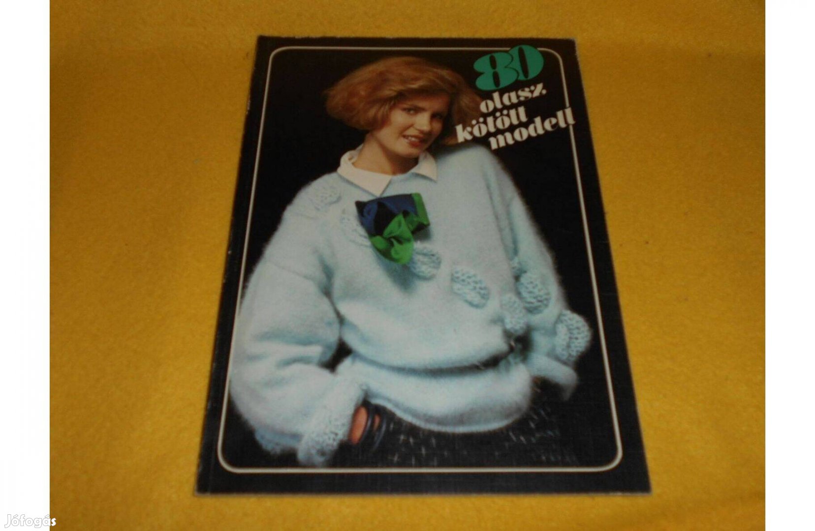 " 80 olasz kötött modell" Gyönyörű, kézimunka könyv.120 old