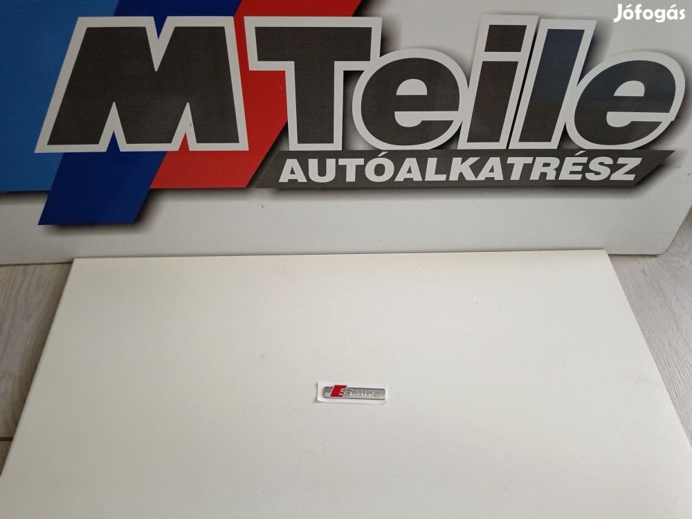 ( GYÁRI ÚJ) AUDI Öntapadós matrica "S Line"