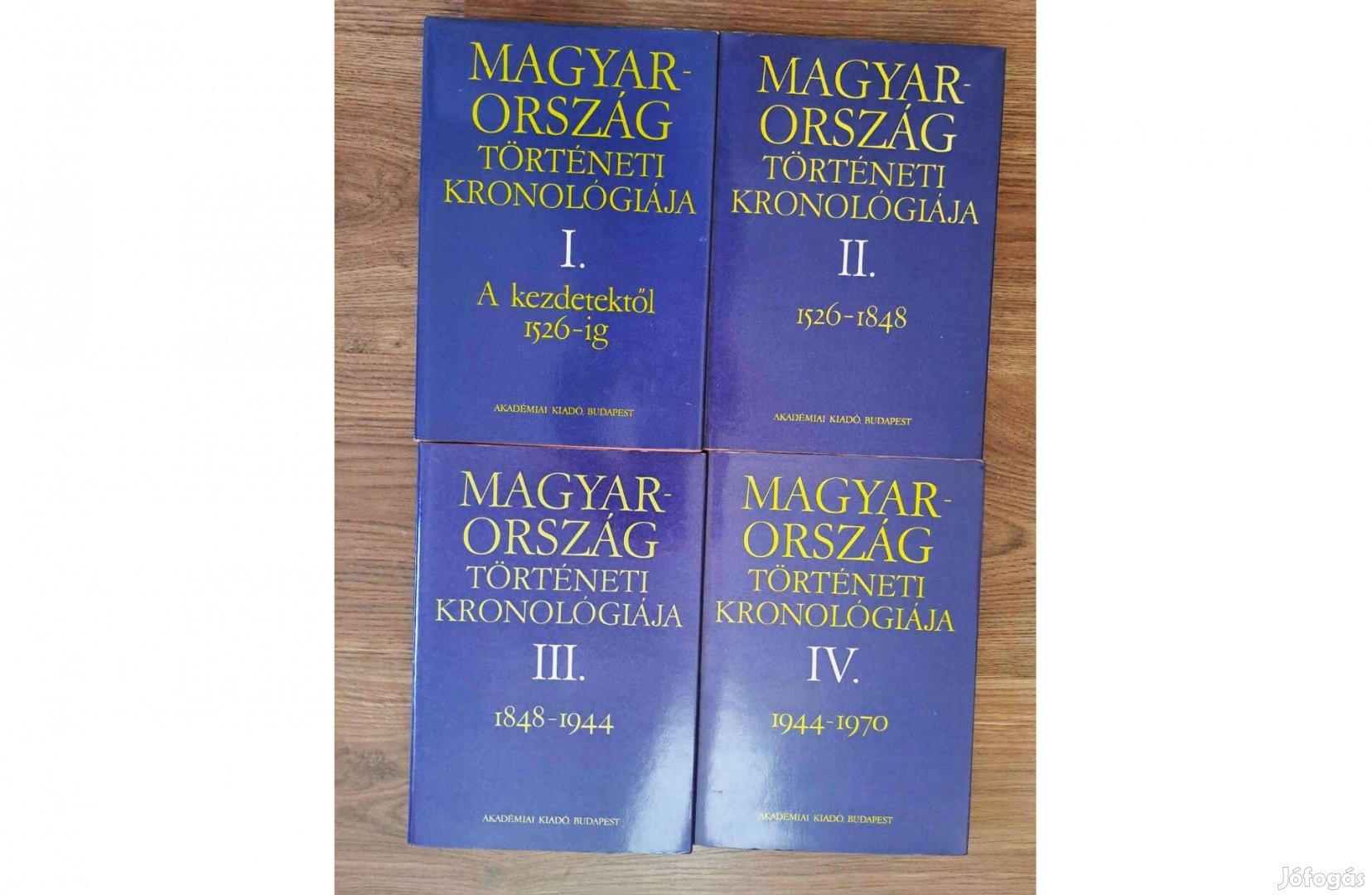" Magyarország Történeti Kronológiája, 4 kötet