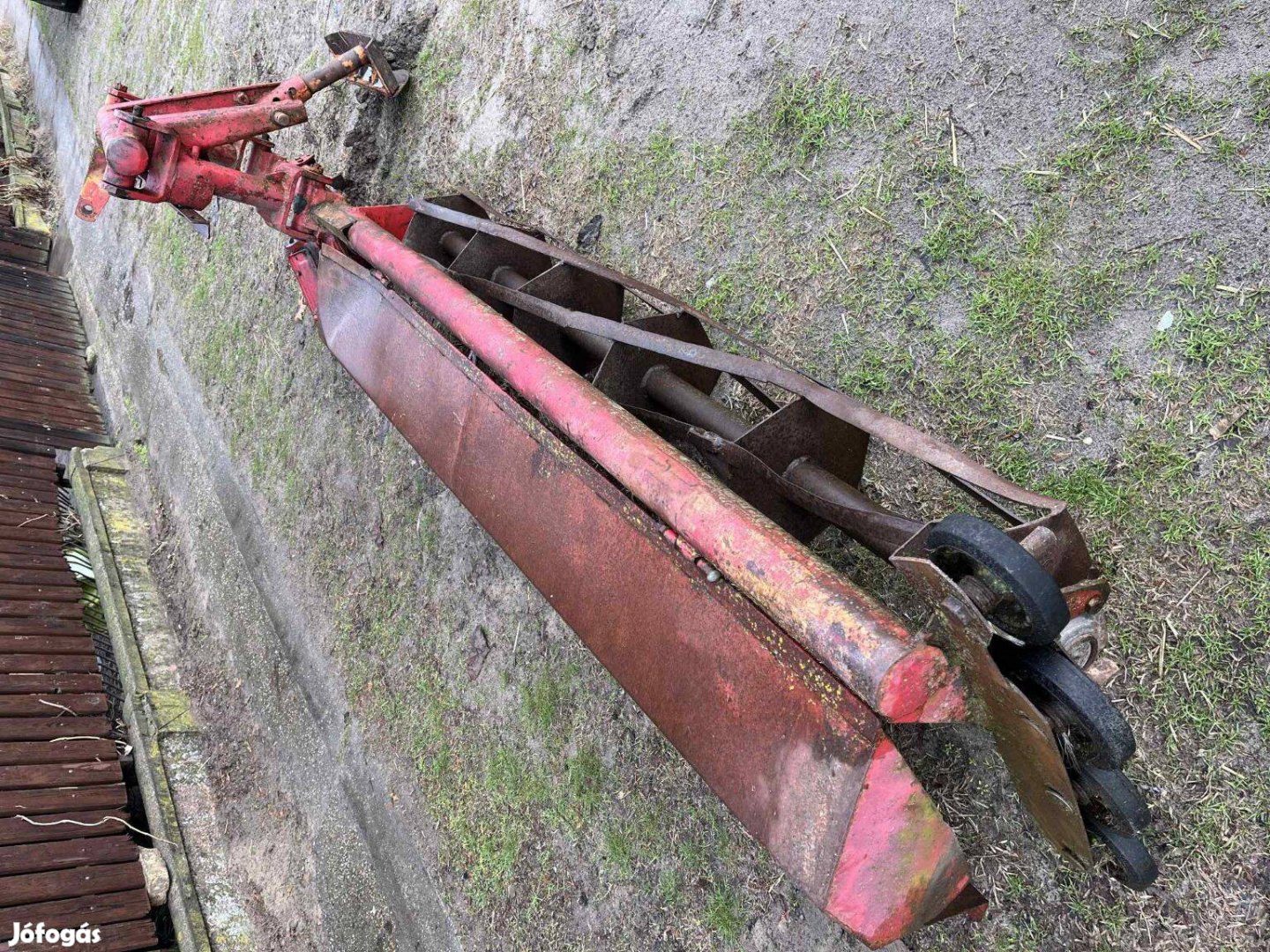 Saraboló Talajmaró Traktor után 220 cm