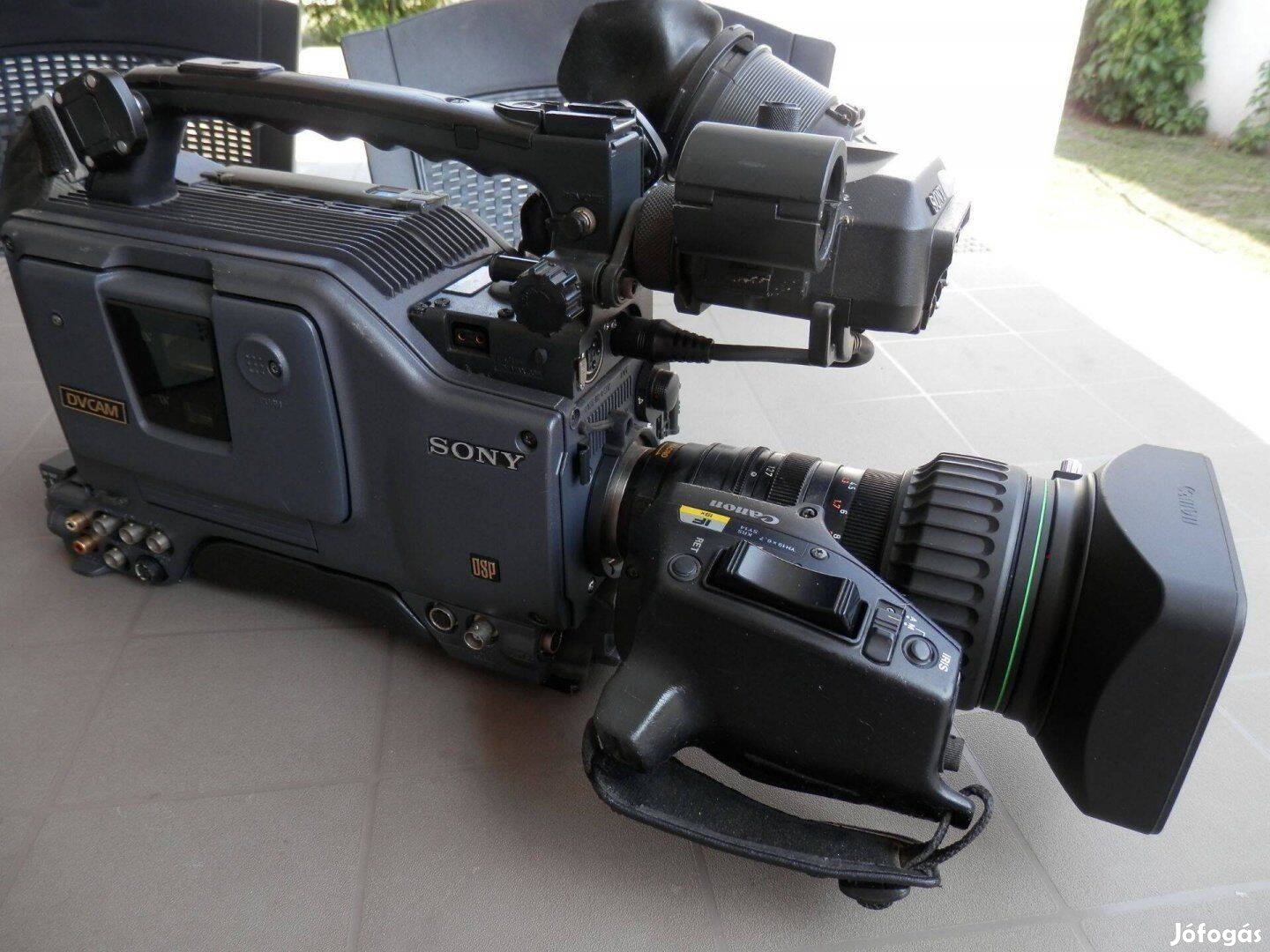 ,,Sony Dvcam dsr 390AP broadcast videokamera 100.000Ft-ért