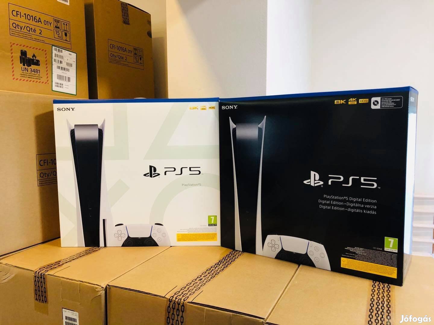 " Új " Sony Playstation 5 FAT / Slim / Pro ( PS5 ) Játékkonzol 1TB-2TB
