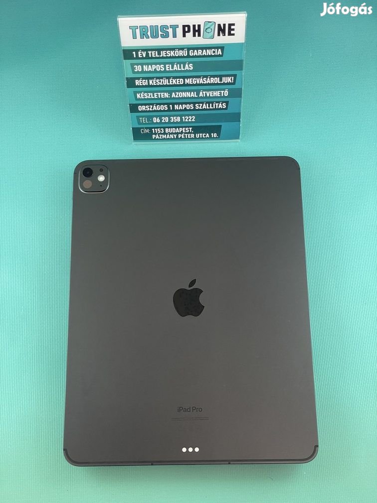 !! 1 ÉV GARANCIA !! Apple Ipad Pro (M4) 512GB 13&#8243; 2024