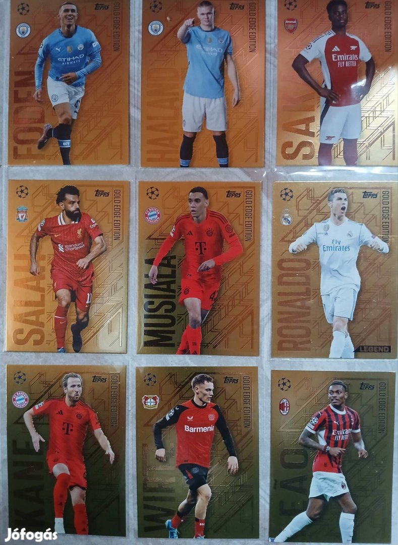 Match Attax 2024-2025 teljes gyűjtemény darabra is.