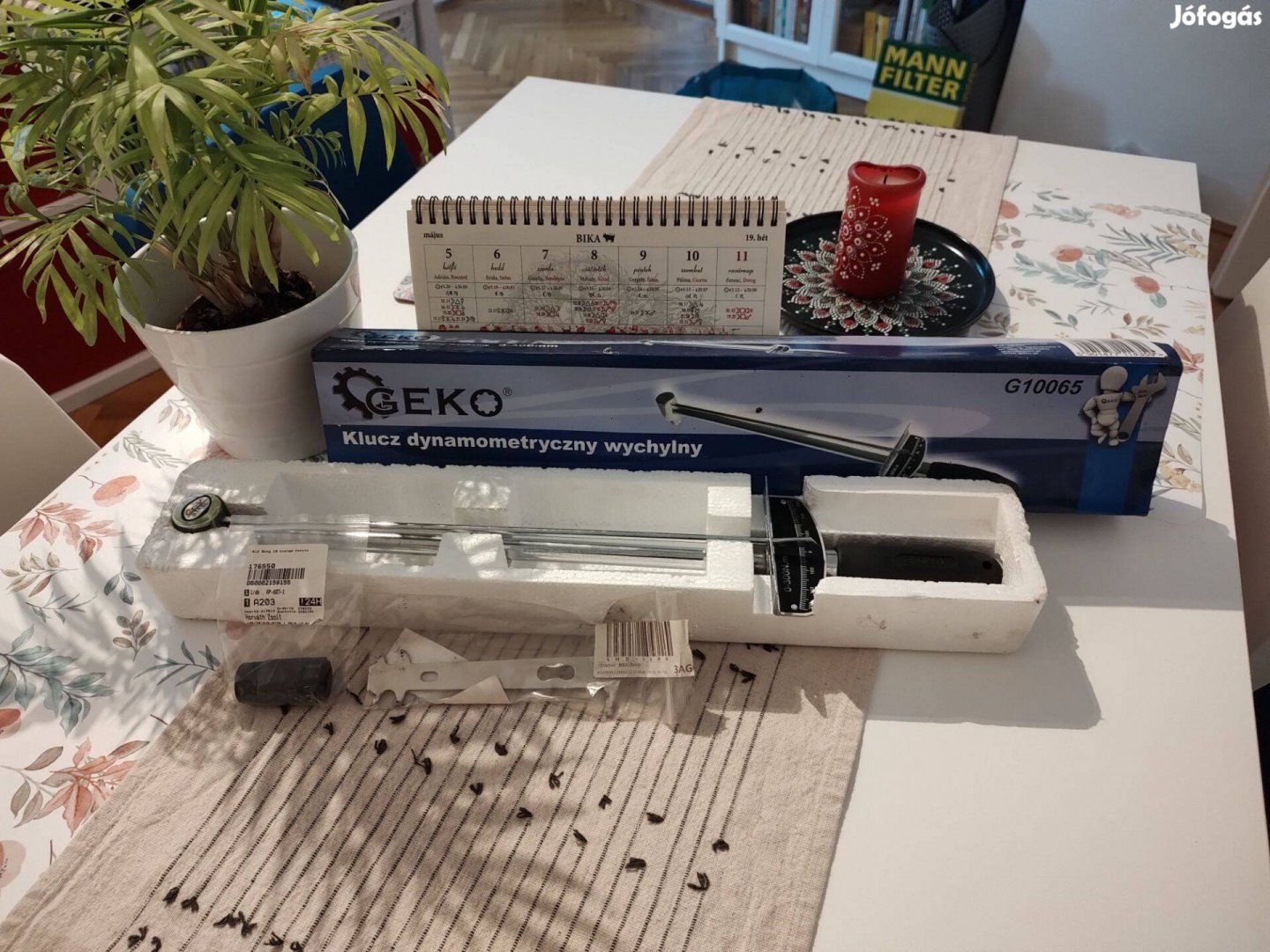 !!!Új!!! Geko nyomatékkulcs + ajándék