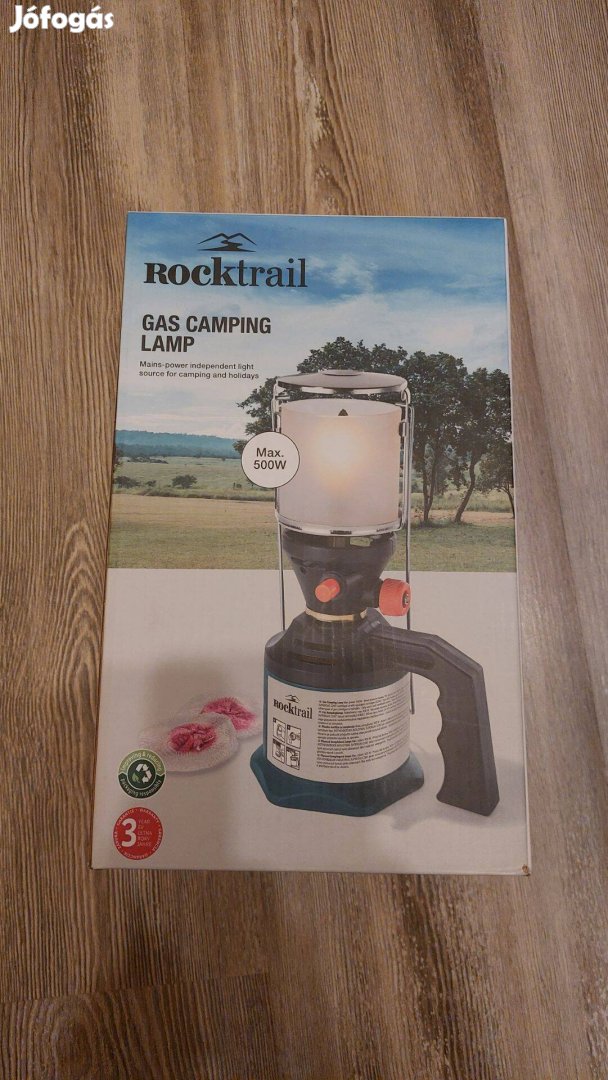 !!! Új !!! - Rocktrail Gáz kempinglámpa