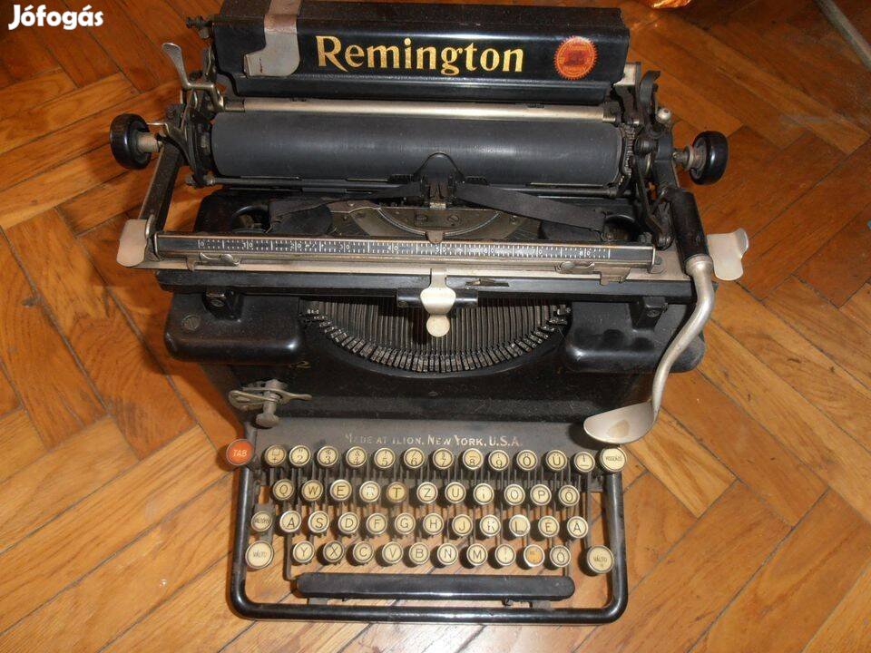 ,,made in USA. Hibátlan Remington irógép 100.000Ft-ért ujpesten eladó!