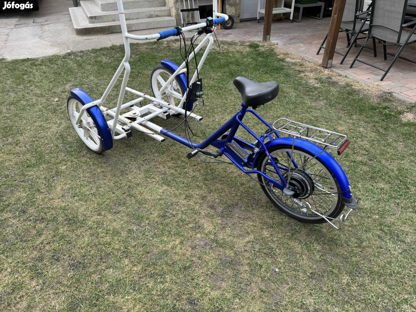 elektromos háromkerekű tricikli