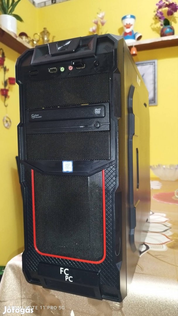 i5_ 4Gen erős hangtalan gammer pc