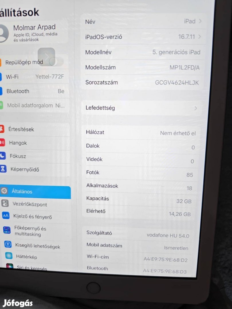 ipad táblagép 