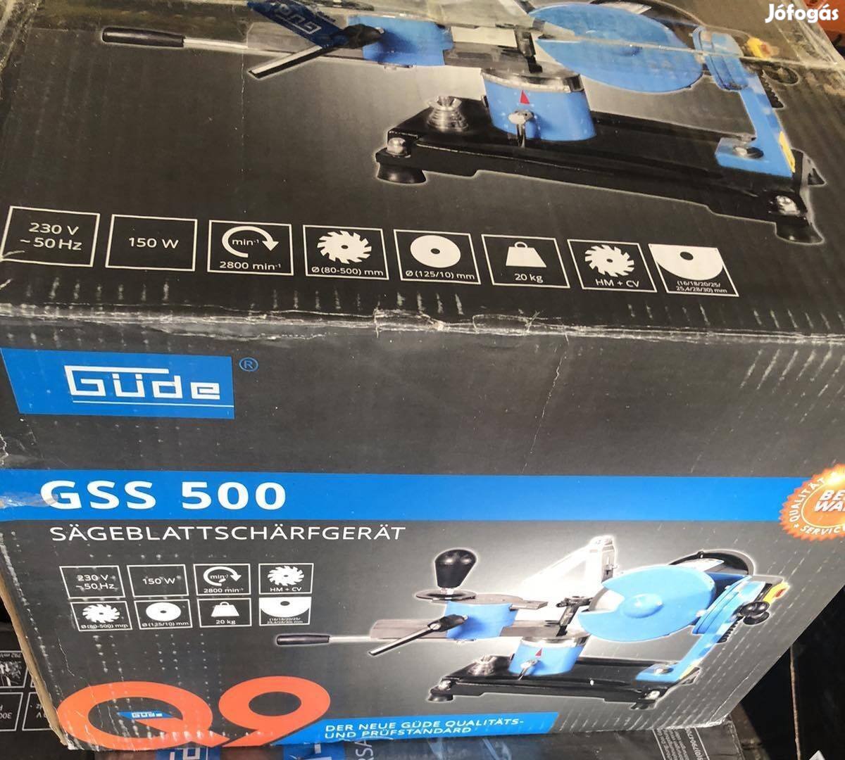 körfűrész lap élező Güde GSS 500
