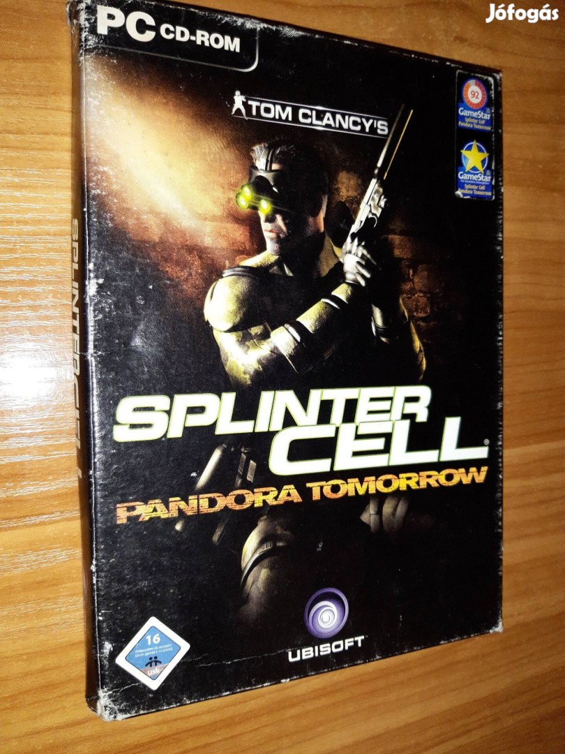 (német kiad. pc játék) Splinter Cell Pandora Tomorrow