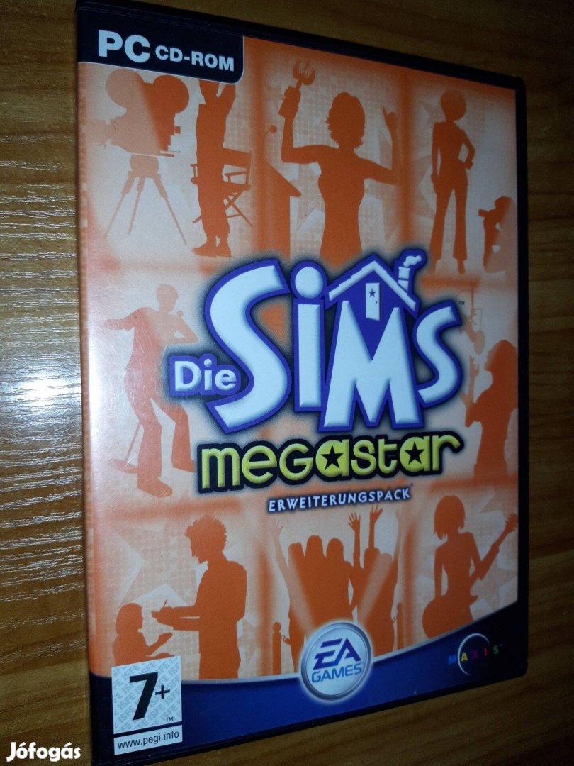 (német kiad. pc játék) The Sims megastar kiegészítő
