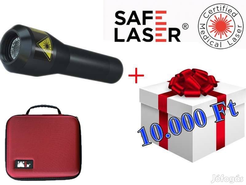 +választható ajándék! Megújult Li-ion akkumulátoros Safe Laser 150 Lé