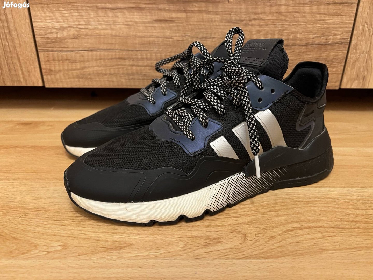 adidas Nite Jogger 'Core Black Silver' EF5403 