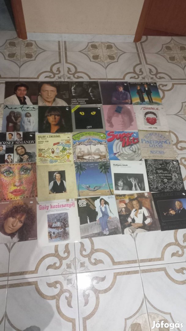 akció Bakelit lemezek 500ftdb