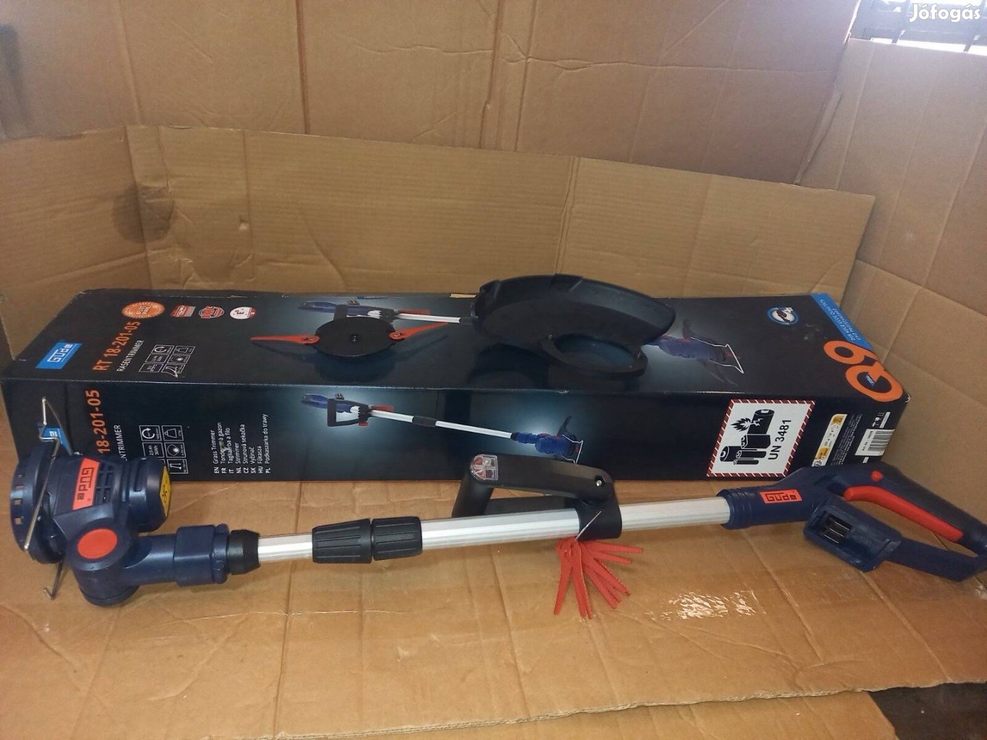 akkumulátoros fűszegélynyíró Güde RT 18-0