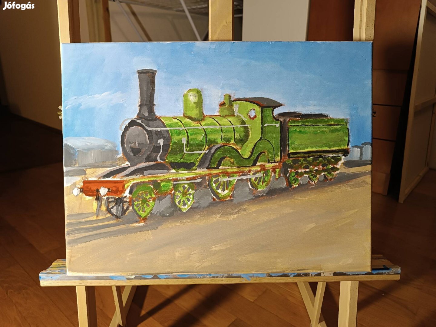 akril vászon festmény