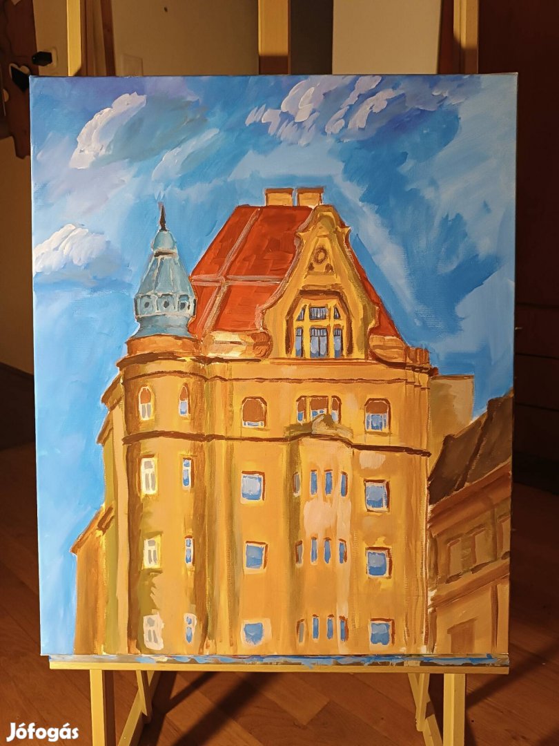 akril vászon festmény