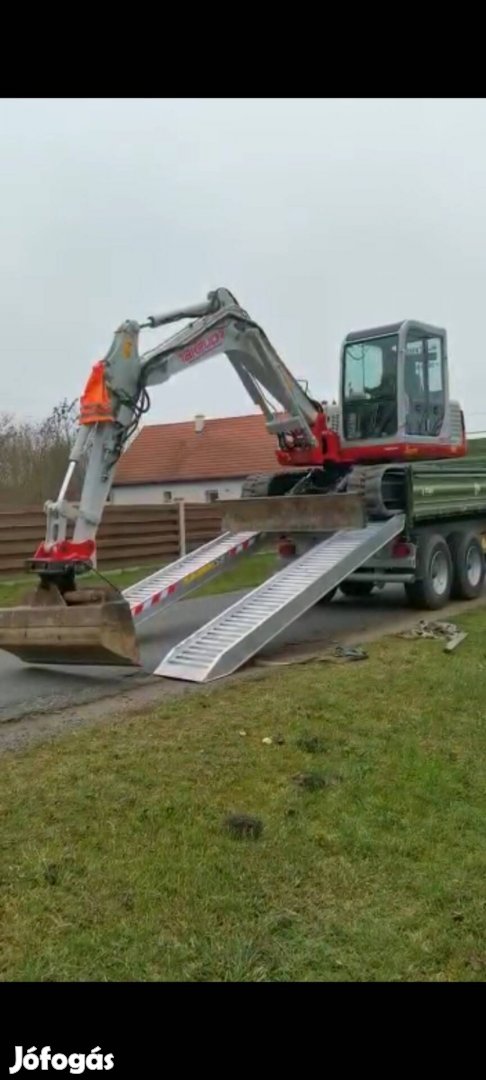 aluminium rámpa 12.2t