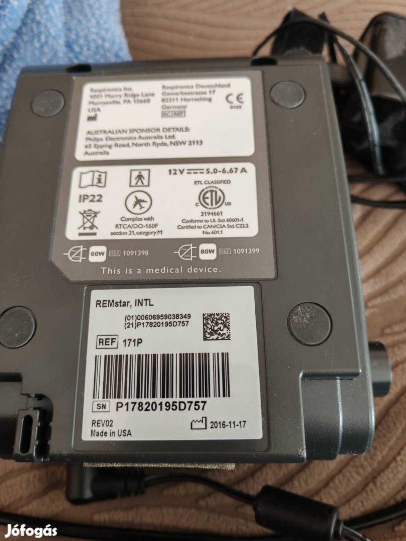 alvás segítő gép gyógyászat