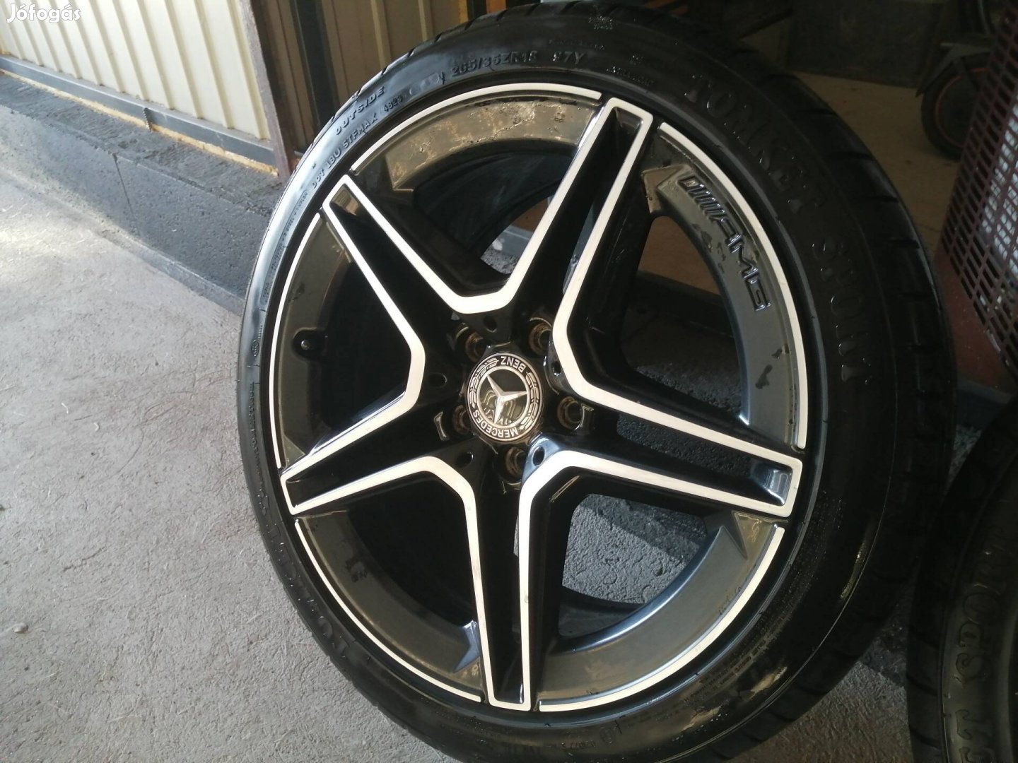 amg 213 gyári alufelni.