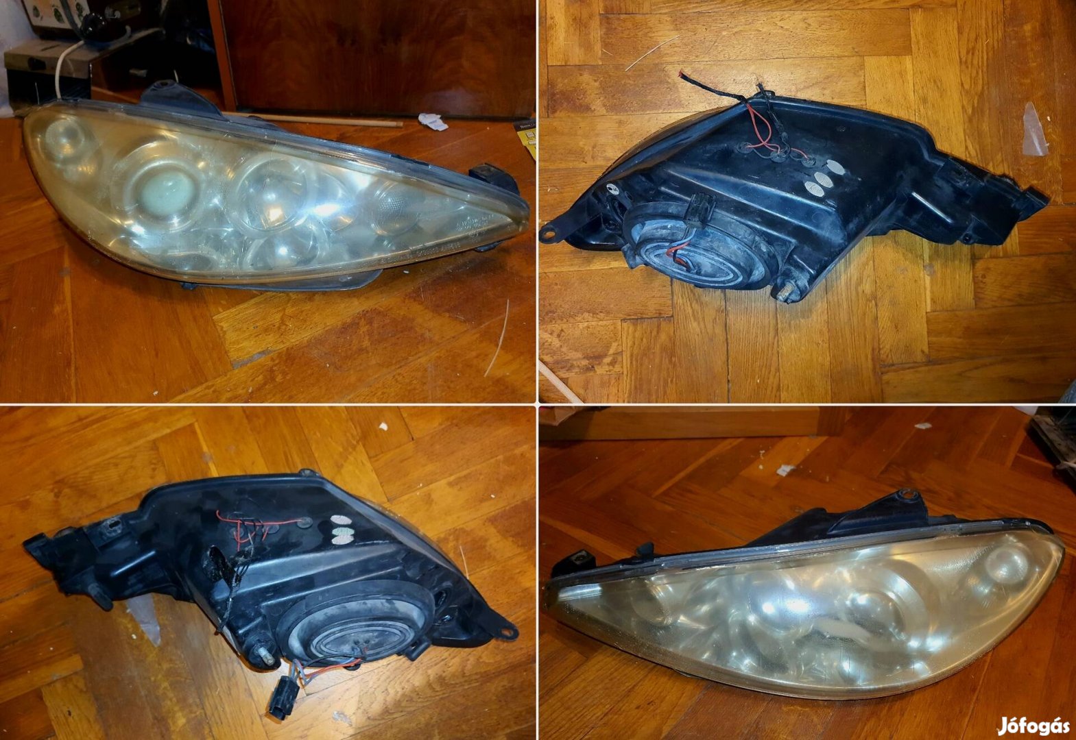 angel eyes fényszóró pár peugeot 206 autóhoz