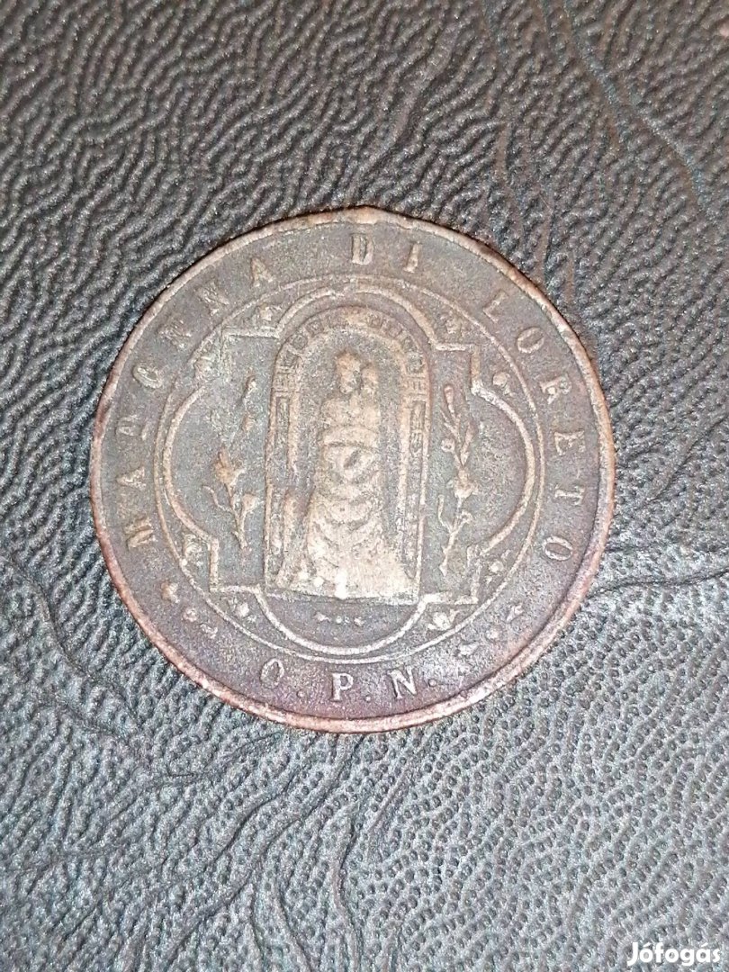 antik Madonna di Loretto érme